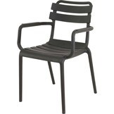 Lesli Living - Bistrostoel Torvi - Zwart - 54x56x81cm