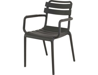 Lesli Living - Bistrostoel Torvi - Zwart - 54x56x81cm