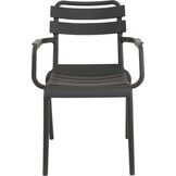 Lesli Living - Bistrostoel Torvi - Zwart - 54x56x81cm