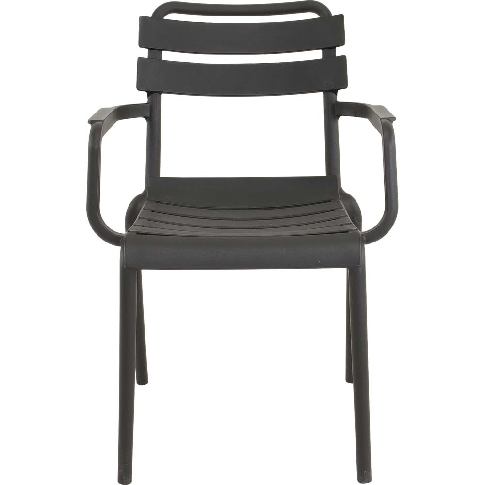 Lesli Living - Bistrostoel Torvi - Zwart - 54x56x81cm