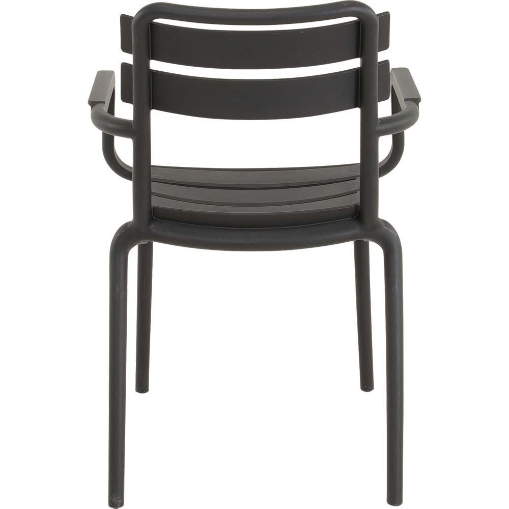 Lesli Living - Bistrostoel Torvi - Zwart - 54x56x81cm