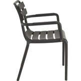 Lesli Living - Bistrostoel Torvi - Zwart - 54x56x81cm