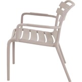 Lesli Living - Bistrostoel Torvi - Taupe - 65x69,5x76cm