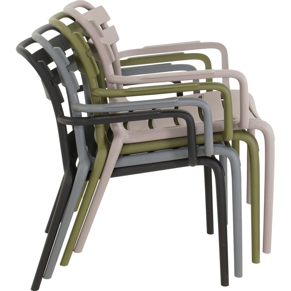 Lesli Living - Bistrostoel Torvi - Taupe - 65x69,5x76cm