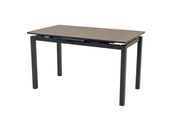 Lesli Living - Tuintafel Lagos - Grijs - 130/160x75cm