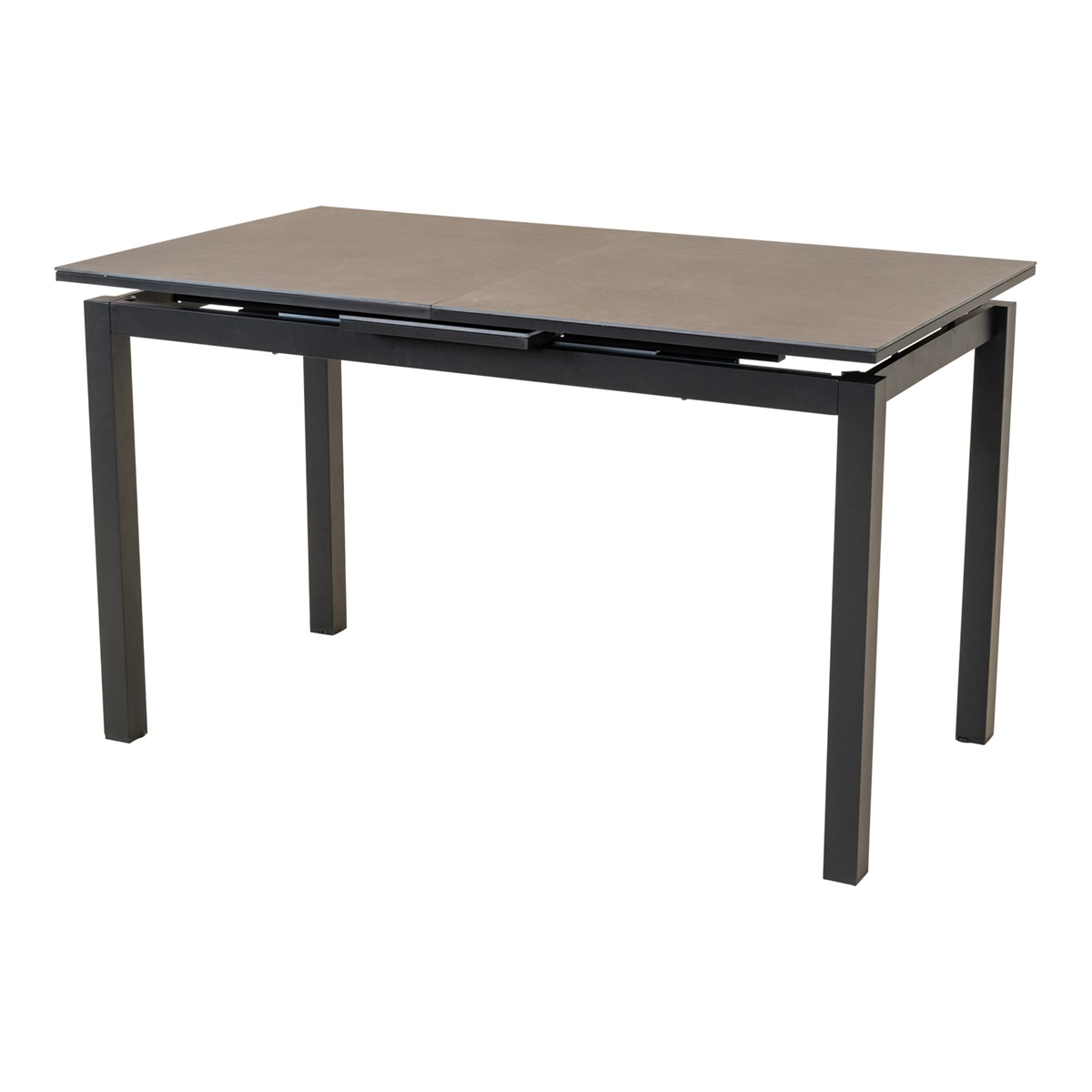 Lesli Living - Tuintafel Lagos - Grijs - 130/160x75cm
