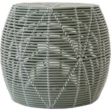 Lesli Living - Poef Birma - Groen - Ø46x40cm