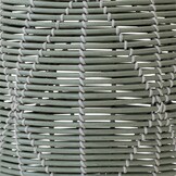 Lesli Living - Poef Birma - Groen - Ø46x40cm