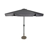 Lesli Living - Push-up parasol Libra - Grijs - Ø300cm