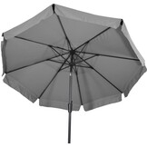 Lesli Living - Push-up parasol Libra - Grijs - Ø300cm