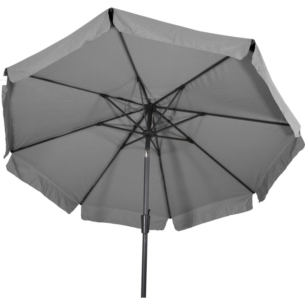 Lesli Living - Push-up parasol Libra - Grijs - Ø300cm