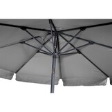 Lesli Living - Push-up parasol Libra - Grijs - Ø300cm
