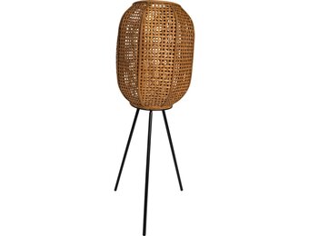 Lesli Living - Lantaarn Macy - Bruin - Ø32x88cm