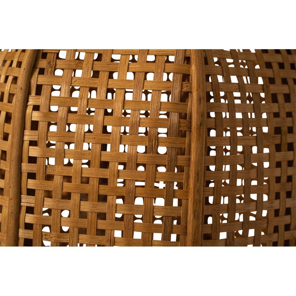 Lesli Living - Lantaarn Macy - Bruin - Ø32x88cm