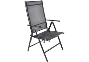 Lesli Living - Bistrostoel Veneto - Antraciet - 62x57x106cm