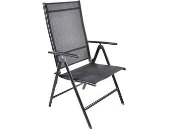 Lesli Living - Bistrostoel Veneto - Antraciet - 62x57x106cm