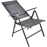 Lesli Living - Bistrostoel Veneto - Antraciet - 62x57x106cm