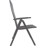 Lesli Living - Bistrostoel Veneto - Antraciet - 62x57x106cm