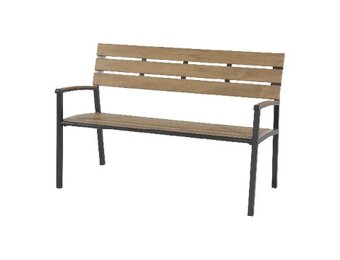 Lesli Living - Loveseat Arezzo - Zwart - 120x56x85,5cm