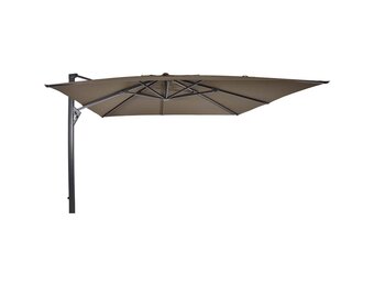 Lesli Living - Push-up parasol Taurus - Taupe - 300x400cm