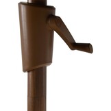 Lesli Living - Push-up parasol Libra - Grijs - Ø300cm