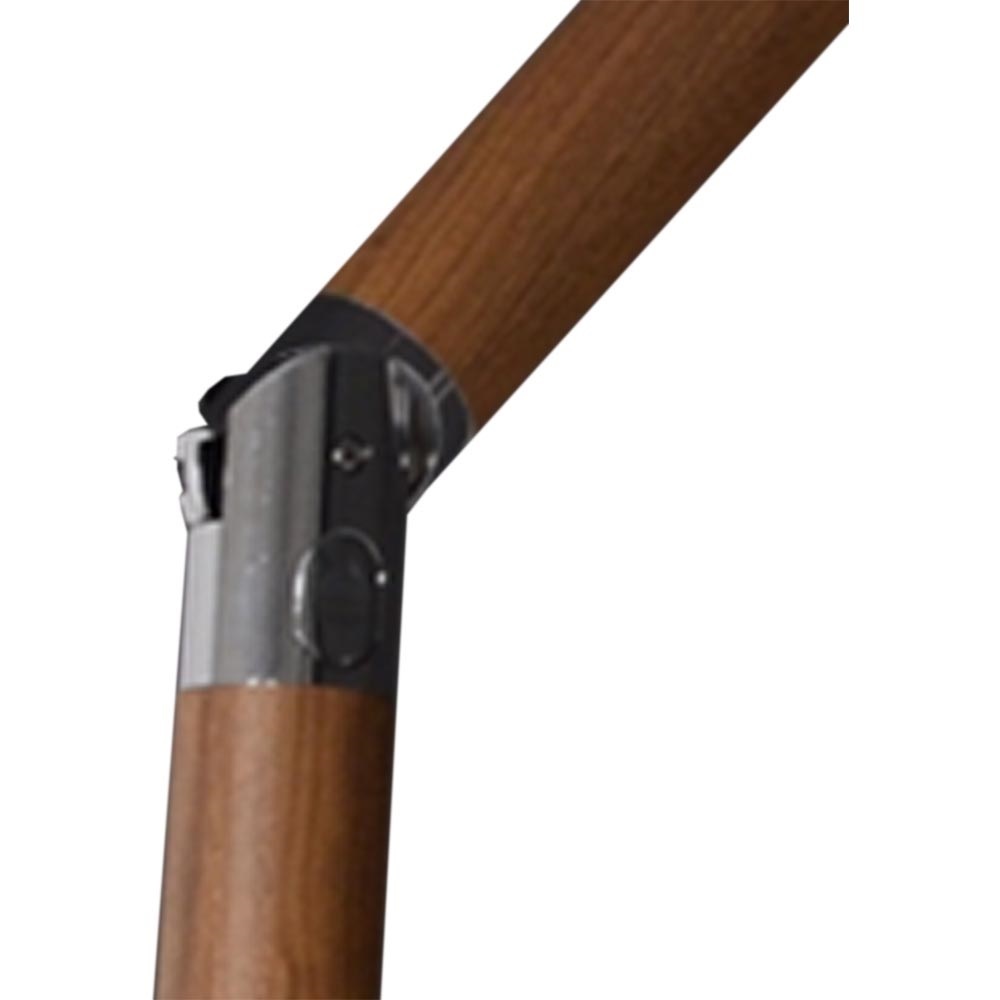 Lesli Living - Push-up parasol Libra - Grijs - Ø300cm