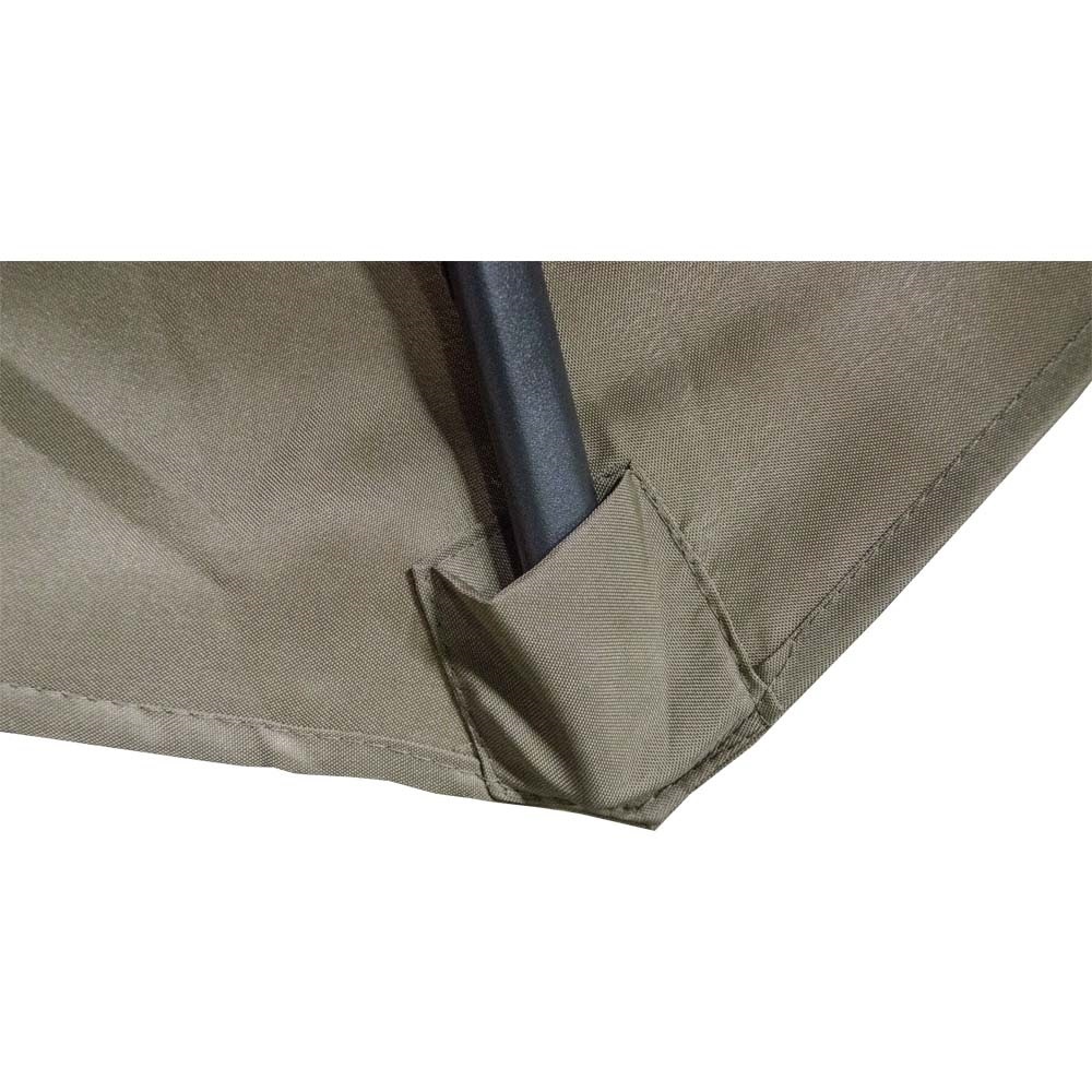 Lesli Living - Push-up parasol Gemini - Beige - Ø300cm