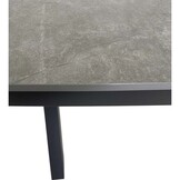 Lesli Living - Tuintafel Davos - Grijs - 200x100cm
