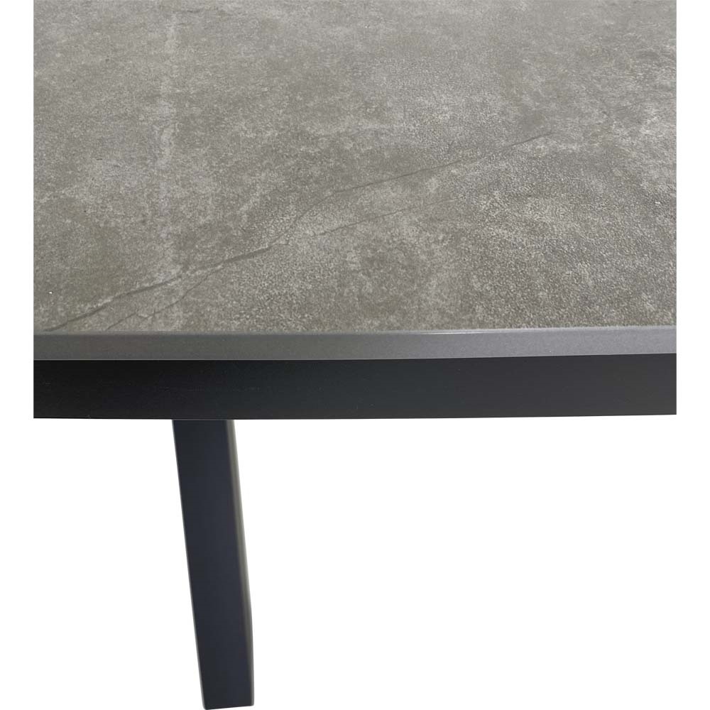 Lesli Living - Tuintafel Davos - Grijs - 200x100cm
