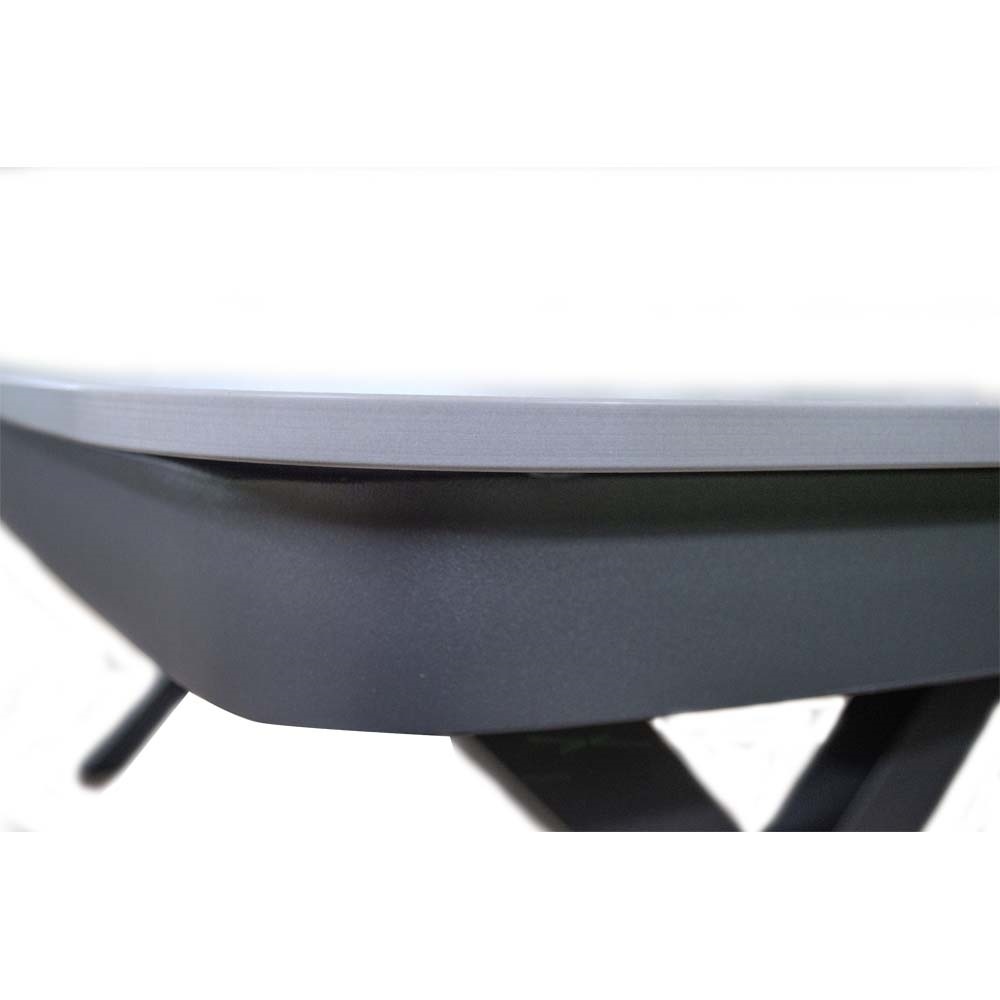 Lesli Living - Tuintafel Davos - Grijs - 200x100cm