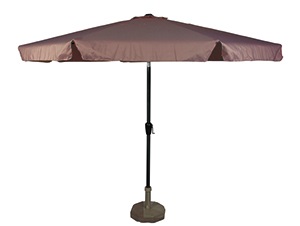 Lesli Living - Push-up parasol Libra - Taupe - Ø300cm