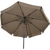 Lesli Living - Push-up parasol Libra - Taupe - Ø300cm