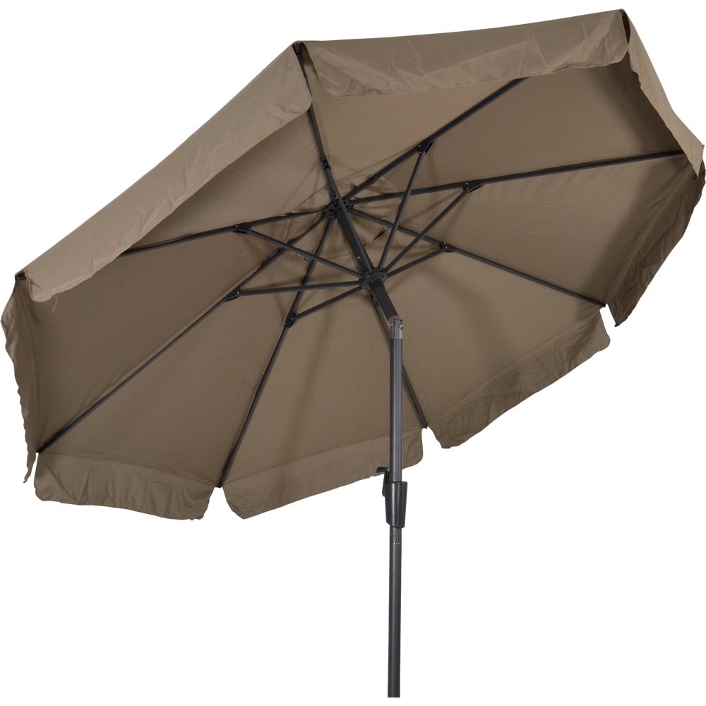 Lesli Living - Push-up parasol Libra - Taupe - Ø300cm