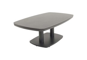 Lesli Living - Tuintafel Geneva - Grijs - 135x83cm