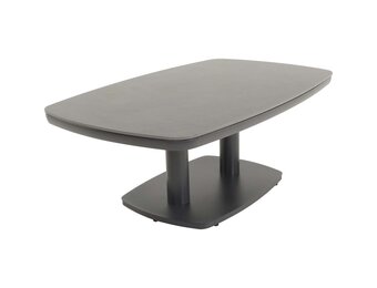 Lesli Living - Tuintafel Geneva - Grijs - 135x83cm