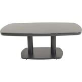 Lesli Living - Tuintafel Geneva - Grijs - 135x83cm