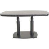 Lesli Living - Tuintafel Geneva - Grijs - 135x83cm