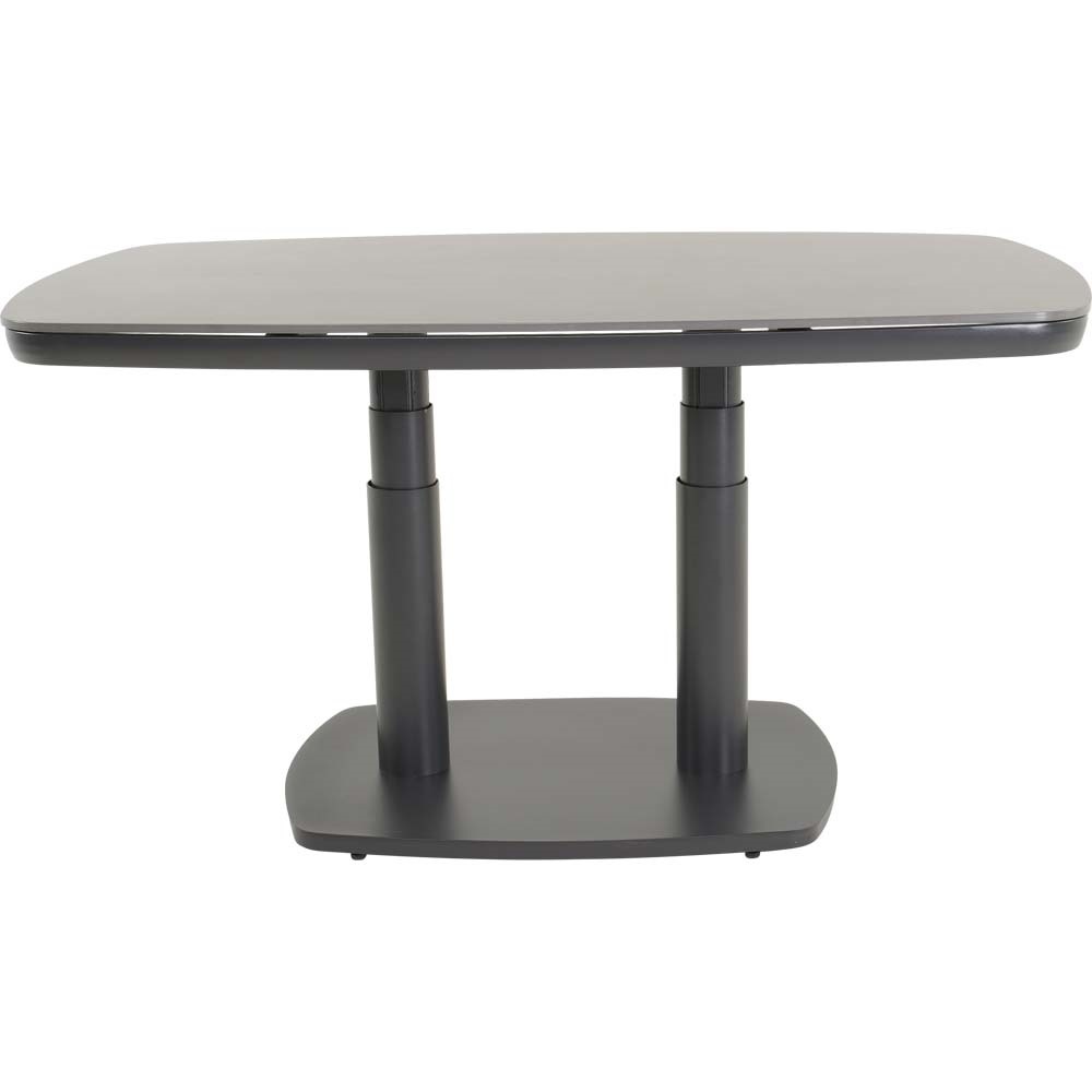 Lesli Living - Tuintafel Geneva - Grijs - 135x83cm