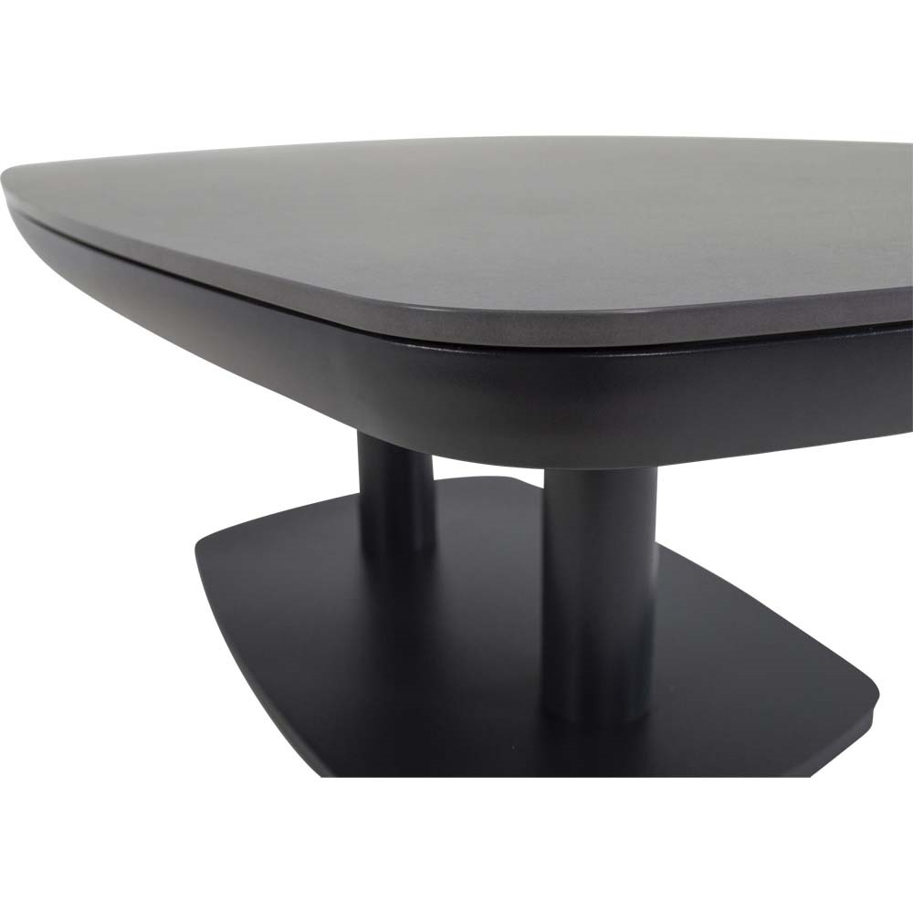 Lesli Living - Tuintafel Geneva - Grijs - 135x83cm