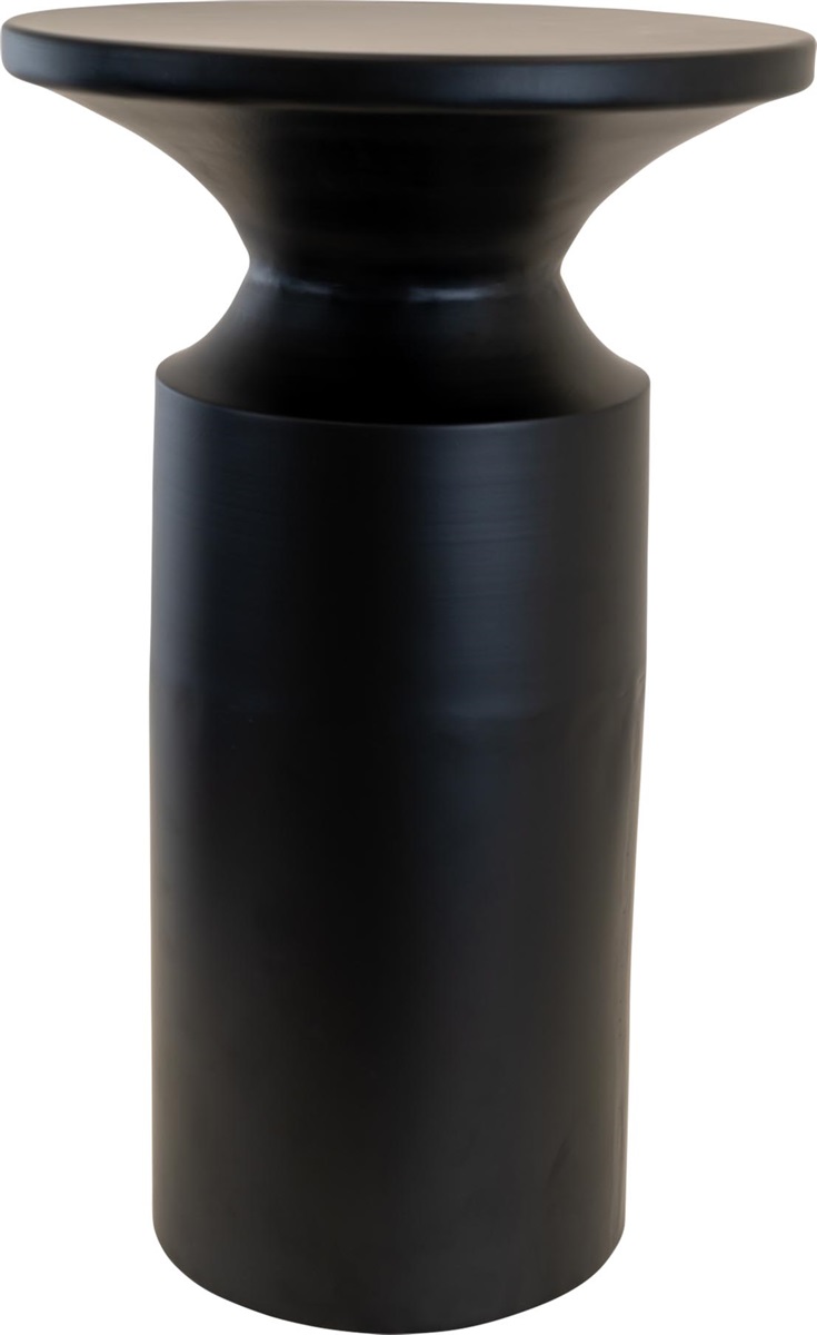 Lesli Living - Tuintafel Louis - Zwart - Ø33x55cm