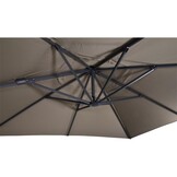 Lesli Living - Push-up parasol VirgoFlex - Taupe - 300x300cm