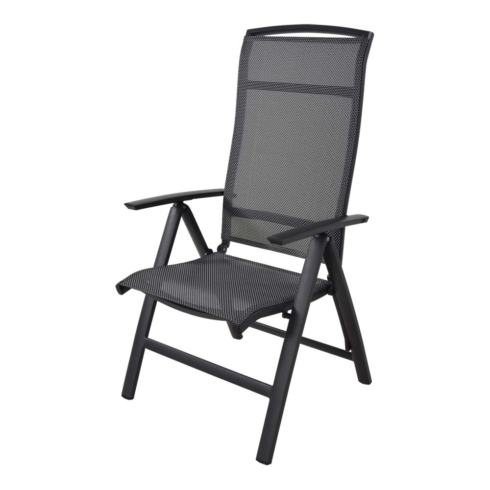 Lesli Living - Bistrostoel Lotis - Antraciet - 61,5x65x114cm