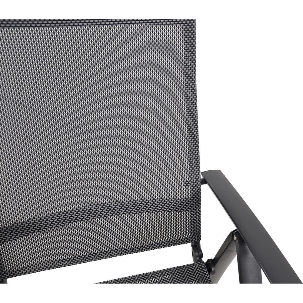 Lesli Living - Bistrostoel Lotis - Antraciet - 61,5x65x114cm