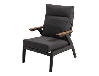 Lesli Living - Bistrostoel Florence - Zwart - 70x84x94cm