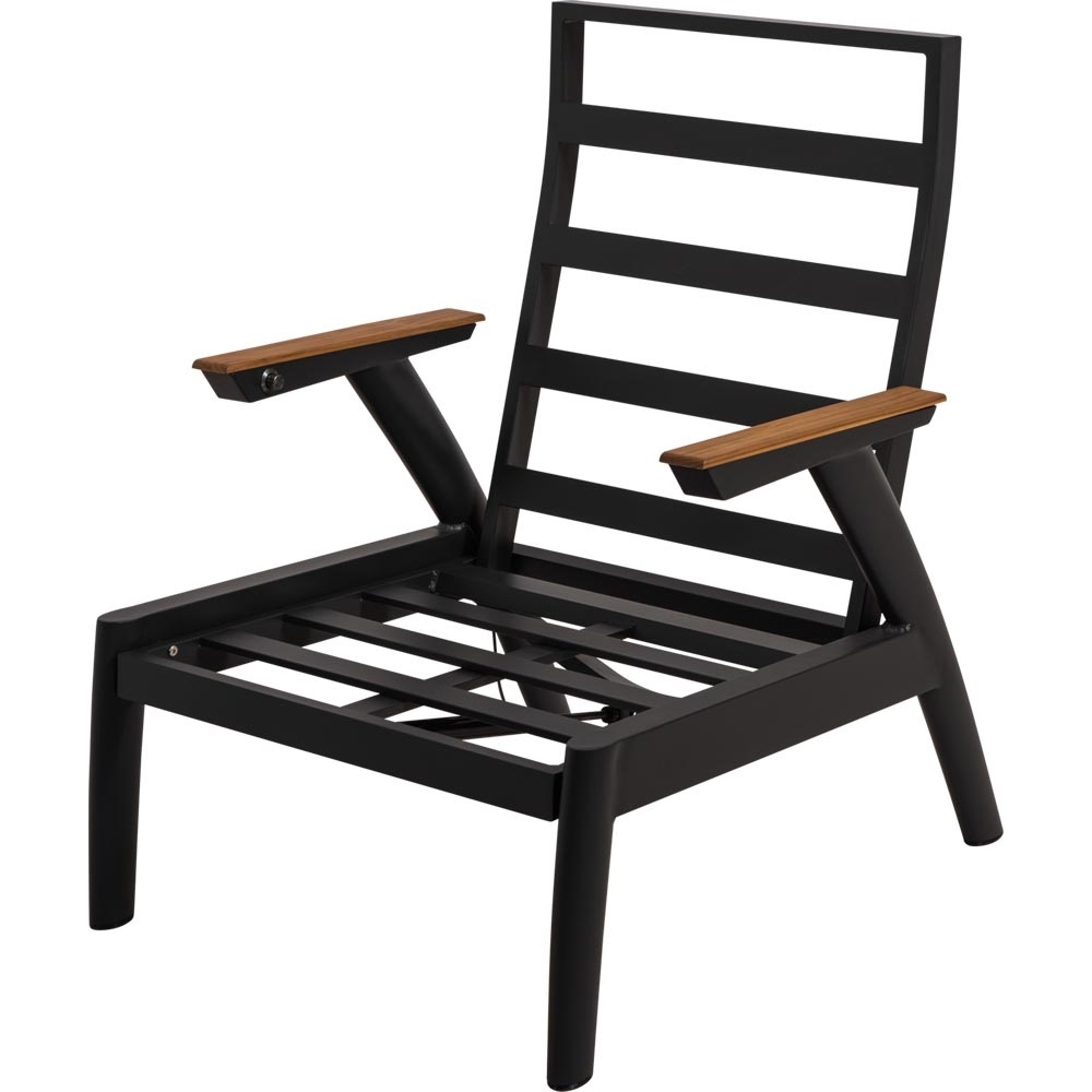 Lesli Living - Bistrostoel Florence - Zwart - 70x84x94cm