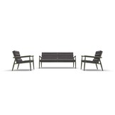 Lesli Living - Loungebank Harper - Groen - 168x76x72cm