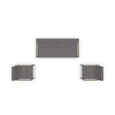 Lesli Living - Loungebank Harper - Groen - 168x76x72cm