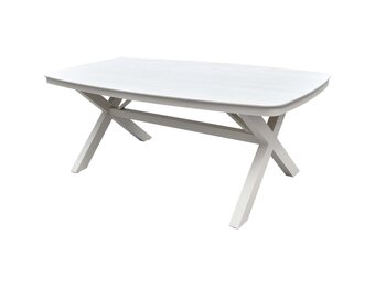 Lesli Living - Tuintafel Davos - Beige - 200x100cm