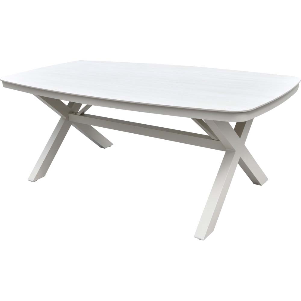 Lesli Living - Tuintafel Davos - Beige - 200x100cm