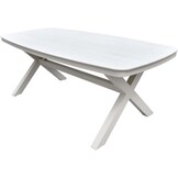 Lesli Living - Tuintafel Davos - Beige - 200x100cm